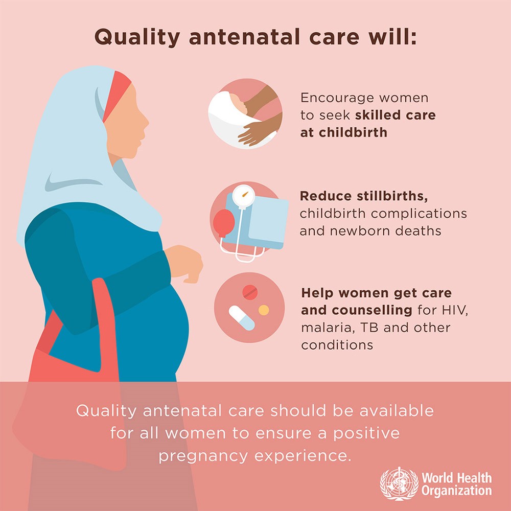 number of antenatal care visits