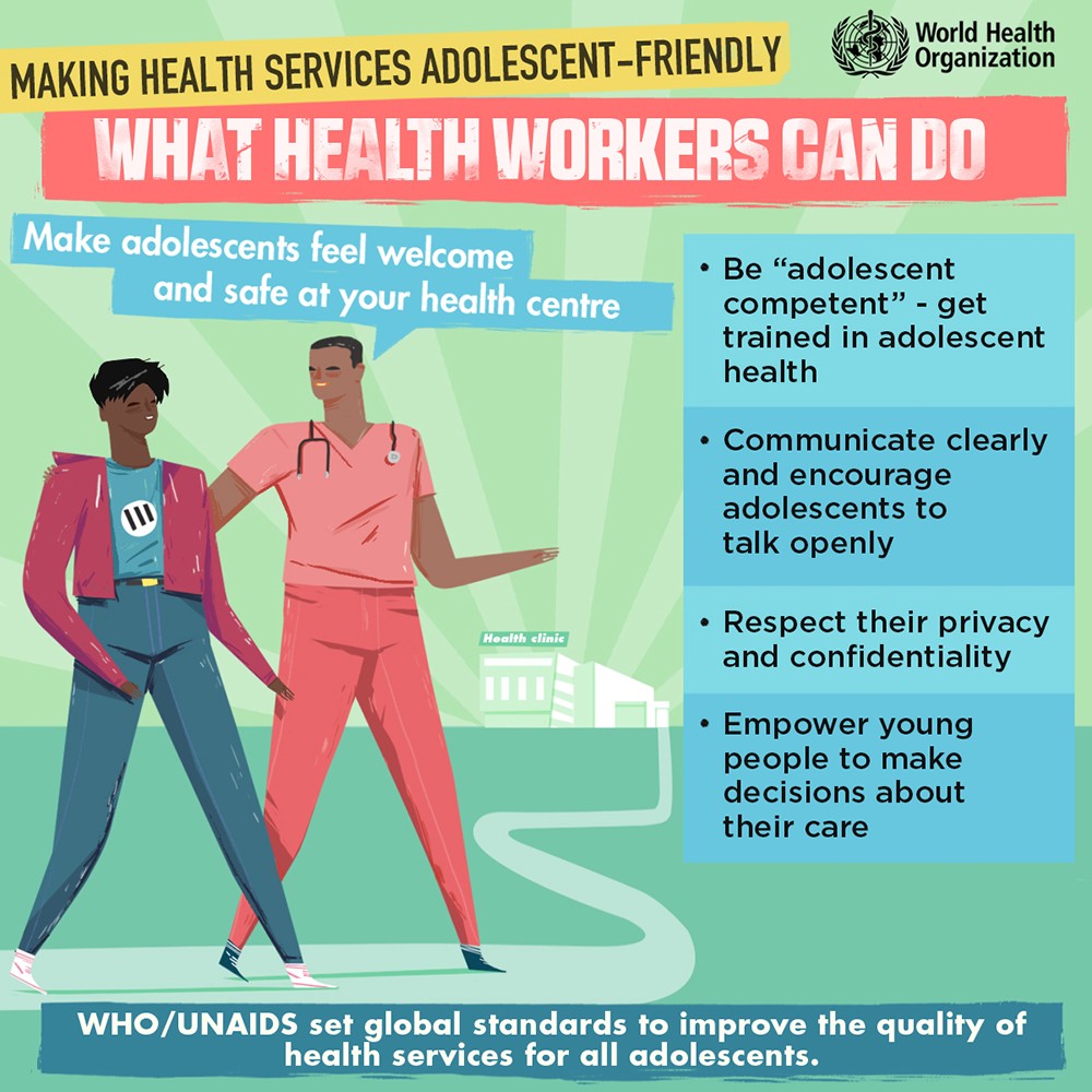 Adolescent Friendly Health Services What Health Workers Can Do