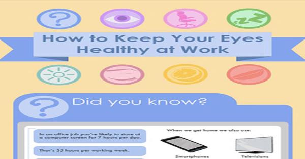 How to Keep Your Eyes Healthy at Work Infographic Infographics ...