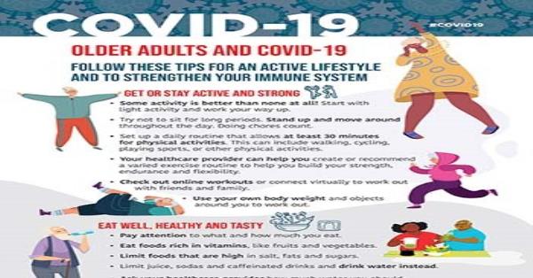 Tips for older adults to keep active and healthy during COVID-19 ...