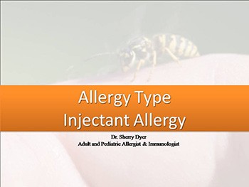 Allergy Type Injectant Allergens