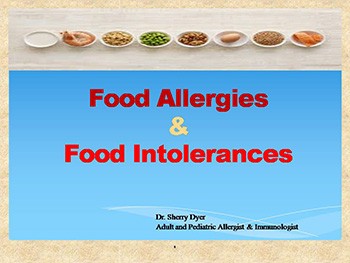 Food Allergies  and Food Intolerances