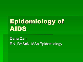 Epidemiology Of Aids