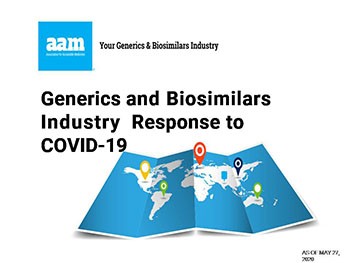 Generics and Biosimilars Industry Response to COVID-19