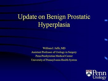 Update on Benign Prostatic Hyperplasia