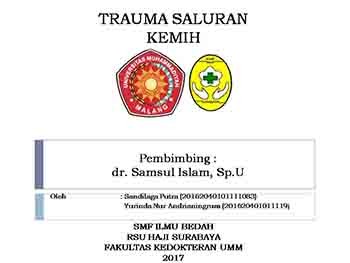 Trauma Urinary