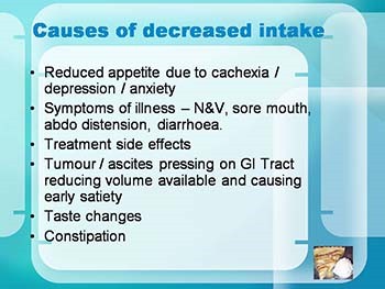 Nutritional Aspects  of Cancer Care