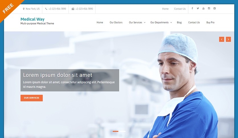 Medical Way Medical and Healthcare Free Wordpress