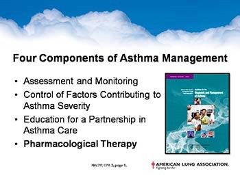 Asthma Management Pharmacological Therapy