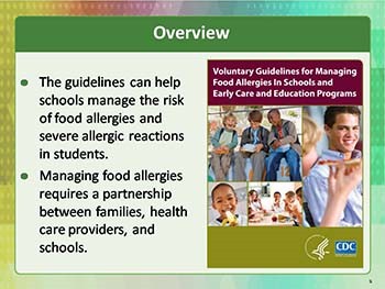 Managing Food Allergies in Schools