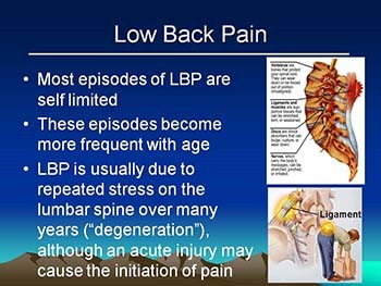 Lumbar disc disease