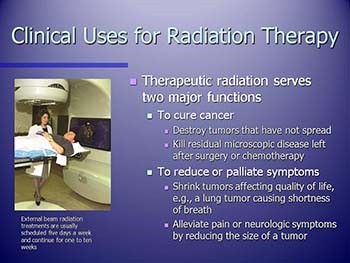 An Overview of Radiation Therapy for Health Care Professionals