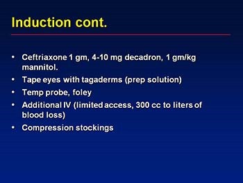 Anesthesia for Intracranial Aneurysm Surgery