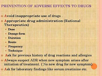 Adverse Drug Reactions