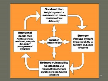 Links between Nutrition and HIV