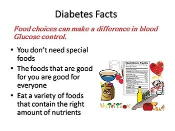 Diabetes and Nutrition