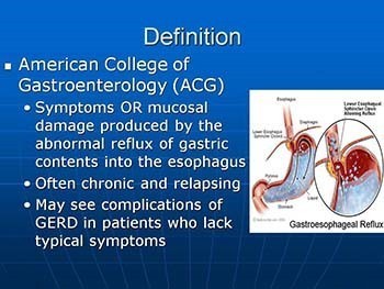 Gastroesophageal Reflux Disease
