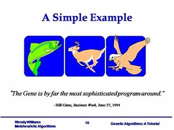 Genetic Algorithms-A Tutorial