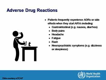 Clinical aspects of ADRs in HIV and ARV toxicity monitoring approaches