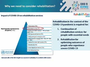 Rehabilitation considerations during the COVID-19 outbreak