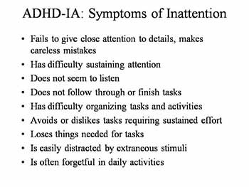 Attention Deficit Disorder (ADD) and Attention Deficit Hyperactivity Disorder (ADHD)