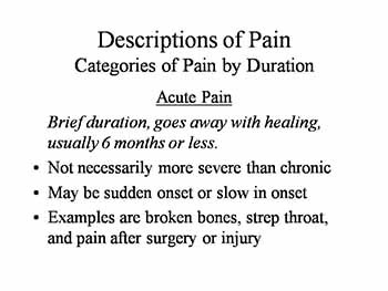 Pain Management