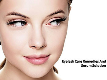 Eyelash Care Remedies And Serum Solution