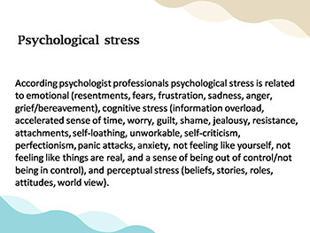 Types of Stress and Their Symptoms and Treatment