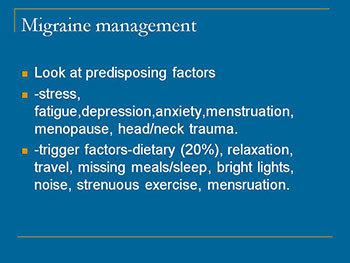 Headaches-Primary Care Management