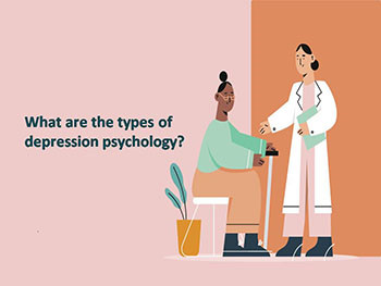 What are the types of depression psychology