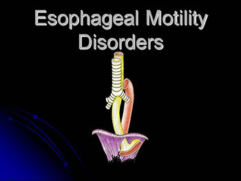 Esophageal Disorders