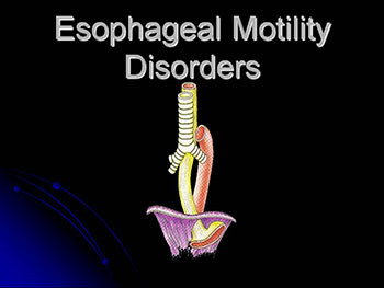 Esophageal Disorders