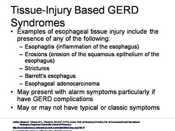 Gastroesophageal Reflux Disease