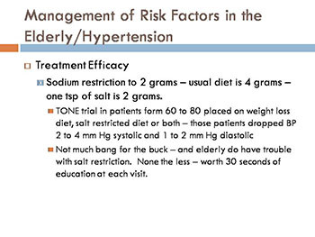 Cardiovascular Disease and The Elderly