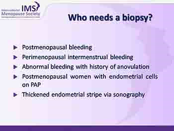 Endometrial and Other Cancers in The Menopause
