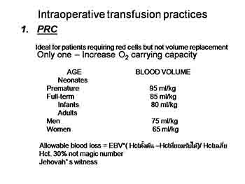 Blood Transfusion