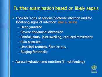 Problems of The Neonate and Young Infant Infection