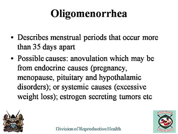 Menstrual Disorders