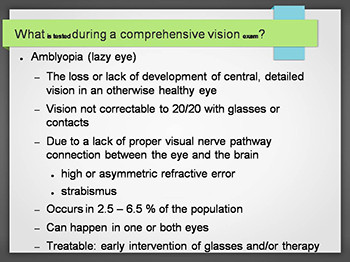 Importance of A Comprehensive Pediatric Vision And Eye Evaluation