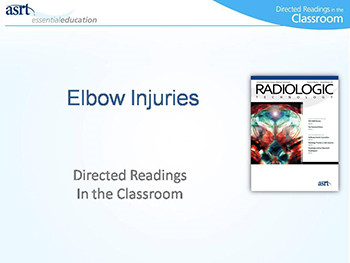 Elbow Injuries