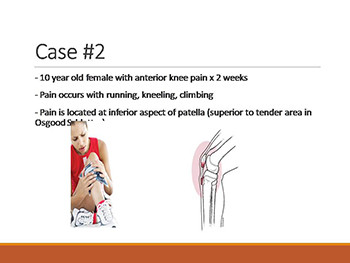 Common Pediatric Sports Medicine Injuries