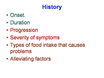 Dysphagia