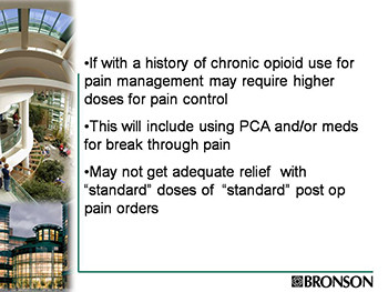 Managing Pain in The Surgical Patient