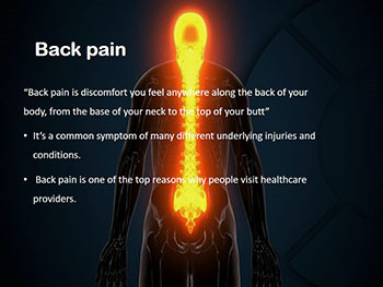 Back Pain Due to Serious Disease