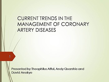 Coronary artery diseases