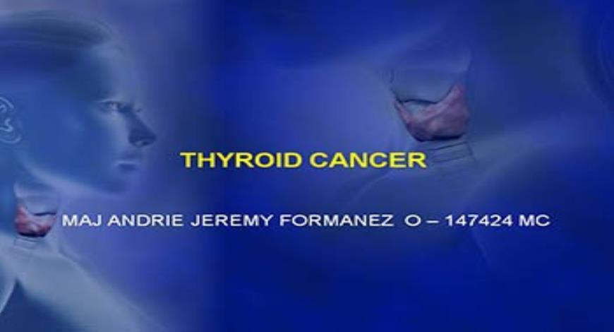 Download Free Medical Thyroid Cancer PowerPoint Presentation