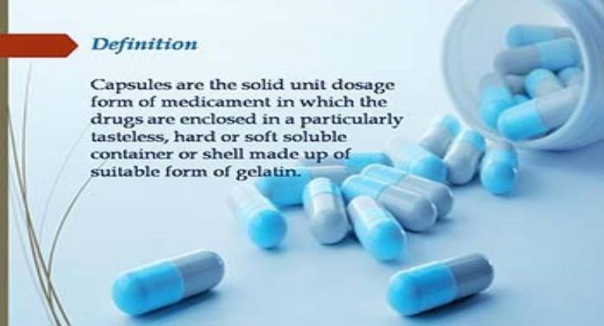 Download Free Medical Capsule Dosage Form PowerPoint Presentation