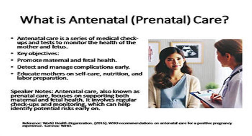 Comprehensive Guide to Antenatal (Prenatal) Care in Obstetrics