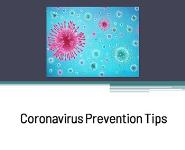 Coronavirus Prevention PDF Medical Notes