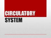 Circulatory System